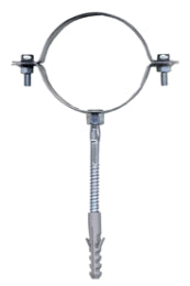 Collari Fischer zincati SCP-Z per pluviali conf.10pz.