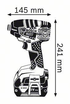 Avvitatore ad impulsi GDR 18 V-LI 5Ah Bosch Professional