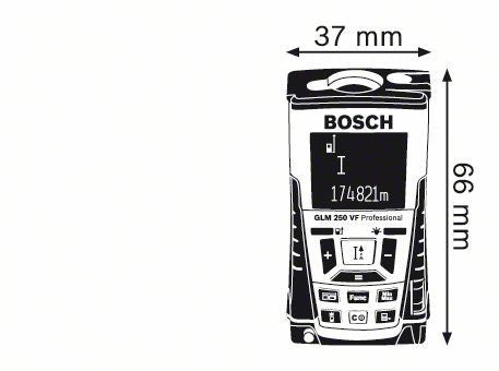 Distanziometro laser GLM 250 VF Bosch Professional