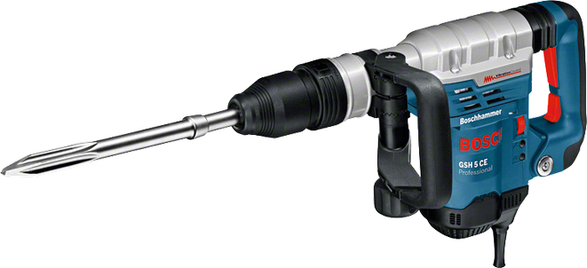 Martello demolitore GSH 5 CE Bosch Professional con attacco SDS-max