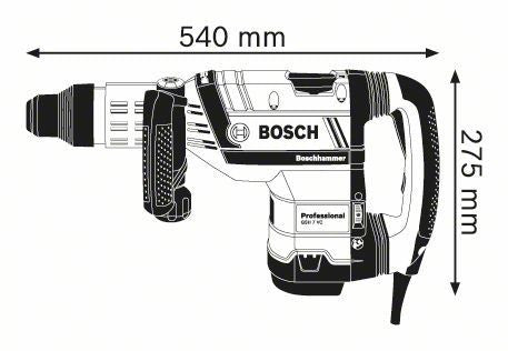 Martello demolitore GSH 7 VC Bosch Professional con attacco SDS-max