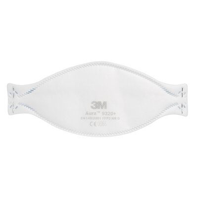 3M™ Aura™ Respiratore monouso 9320+ FFP2 NR D, senza valvola Conf.20pz.
