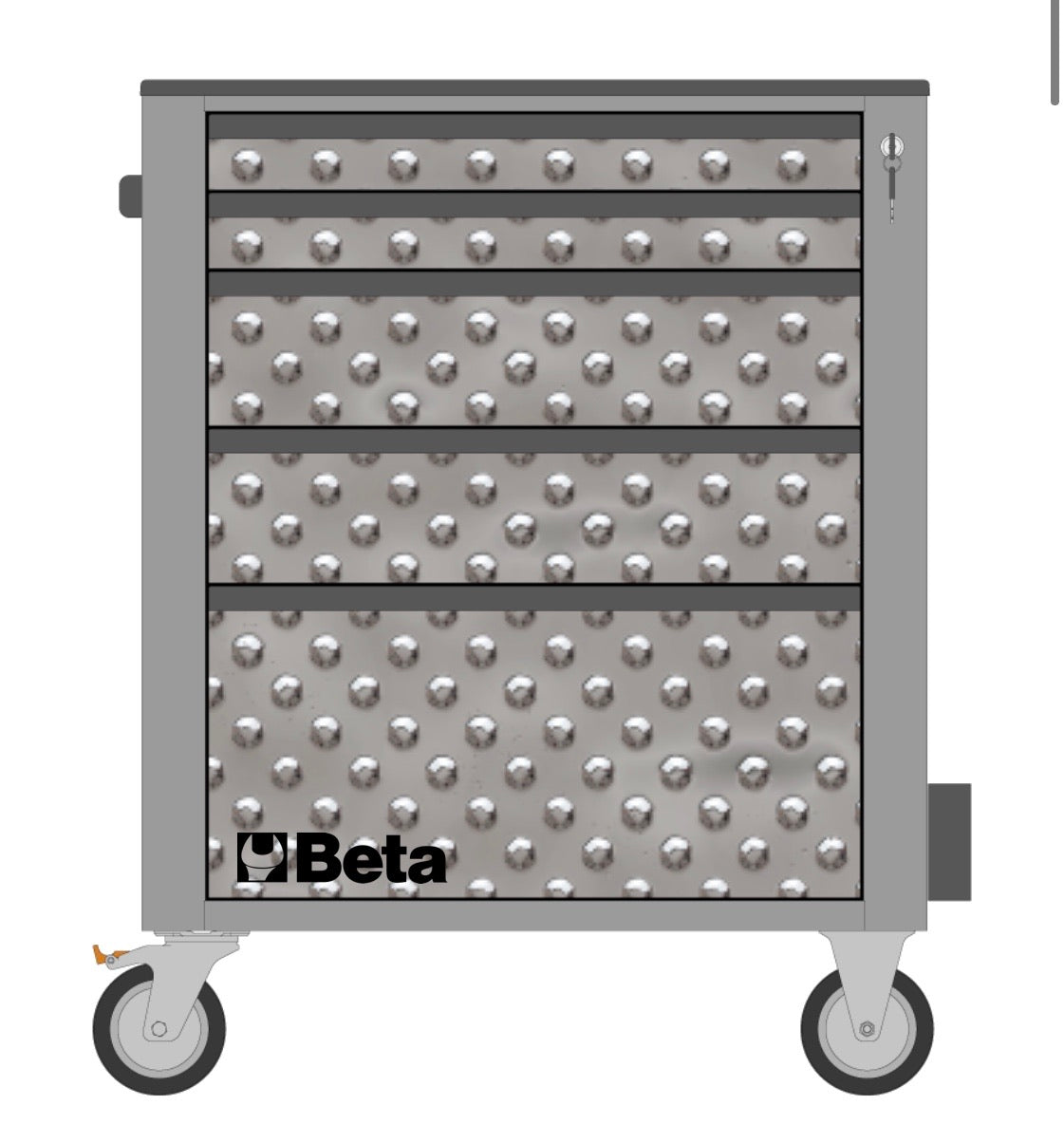 Cover magnetica Motorsport Workshopitaly per carrello C24S/5