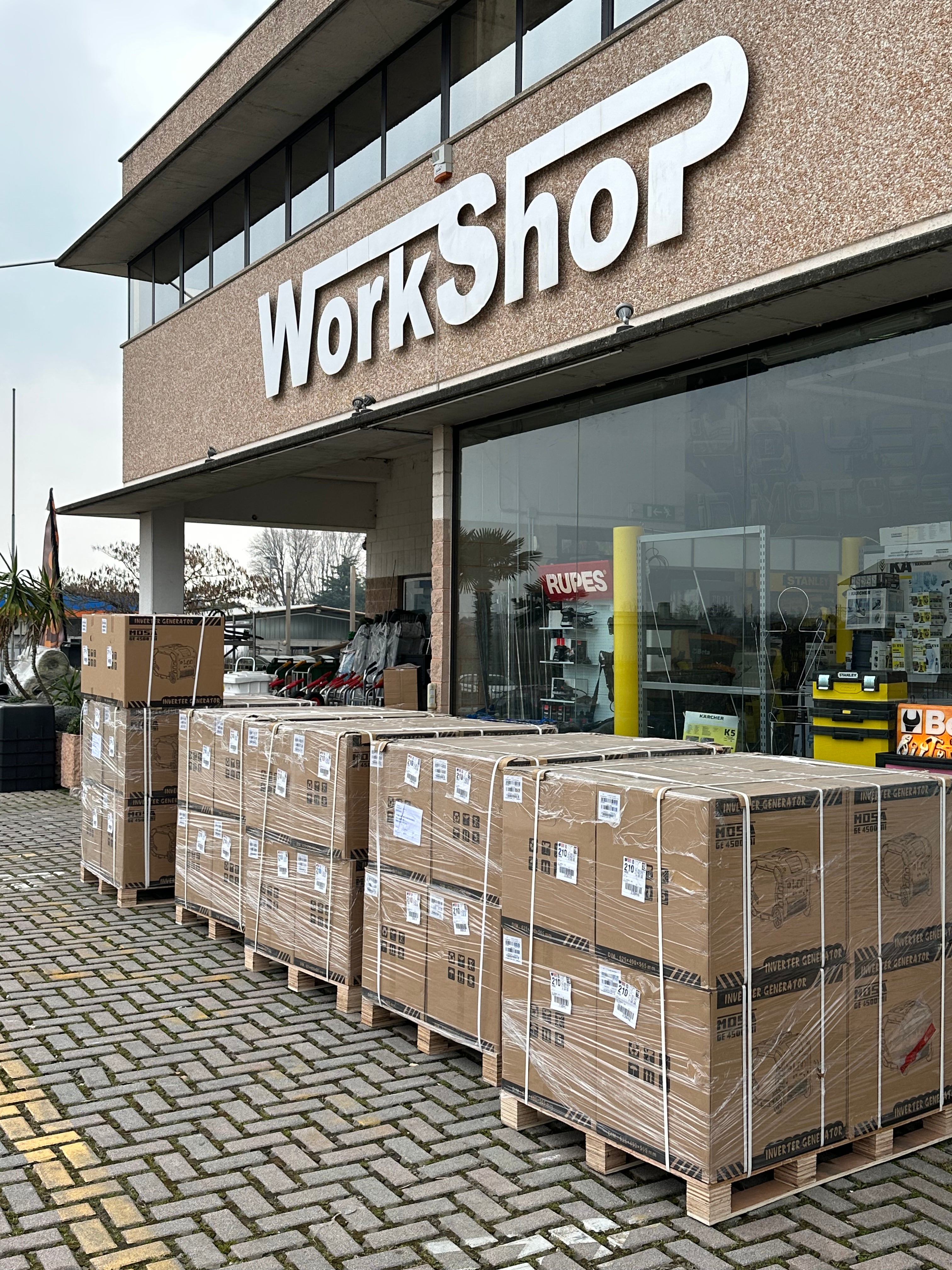 Generatore corrente Mosa GE4500 Inverter Supersilenziato GE 4500 MI 4,2KW