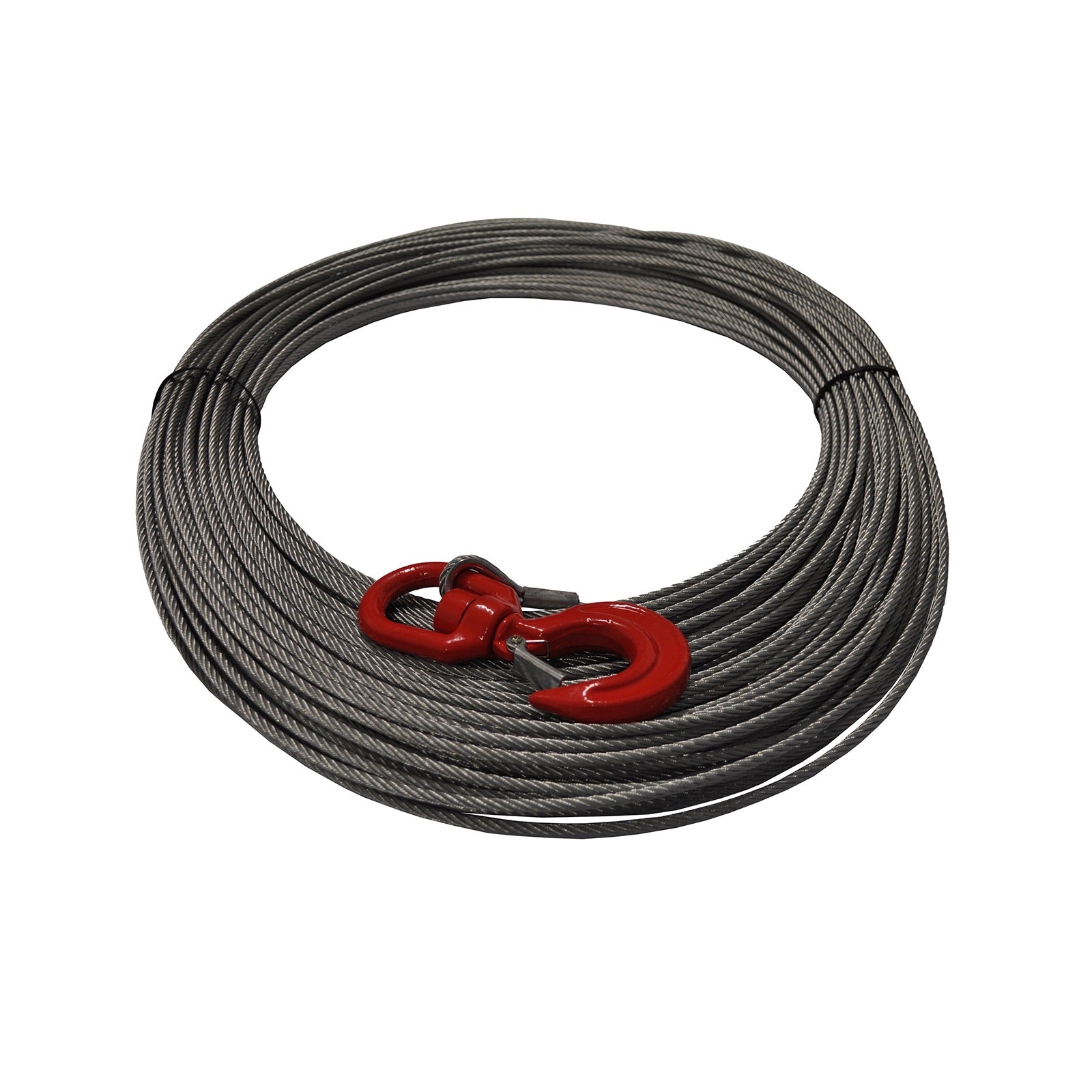 Fune Acciaio 5mm 80mt. Docma Gancio Girevole