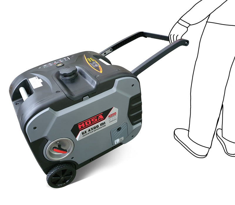 Generatore corrente Mosa GE4500 Inverter Supersilenziato GE 4500 MI 4,2KW