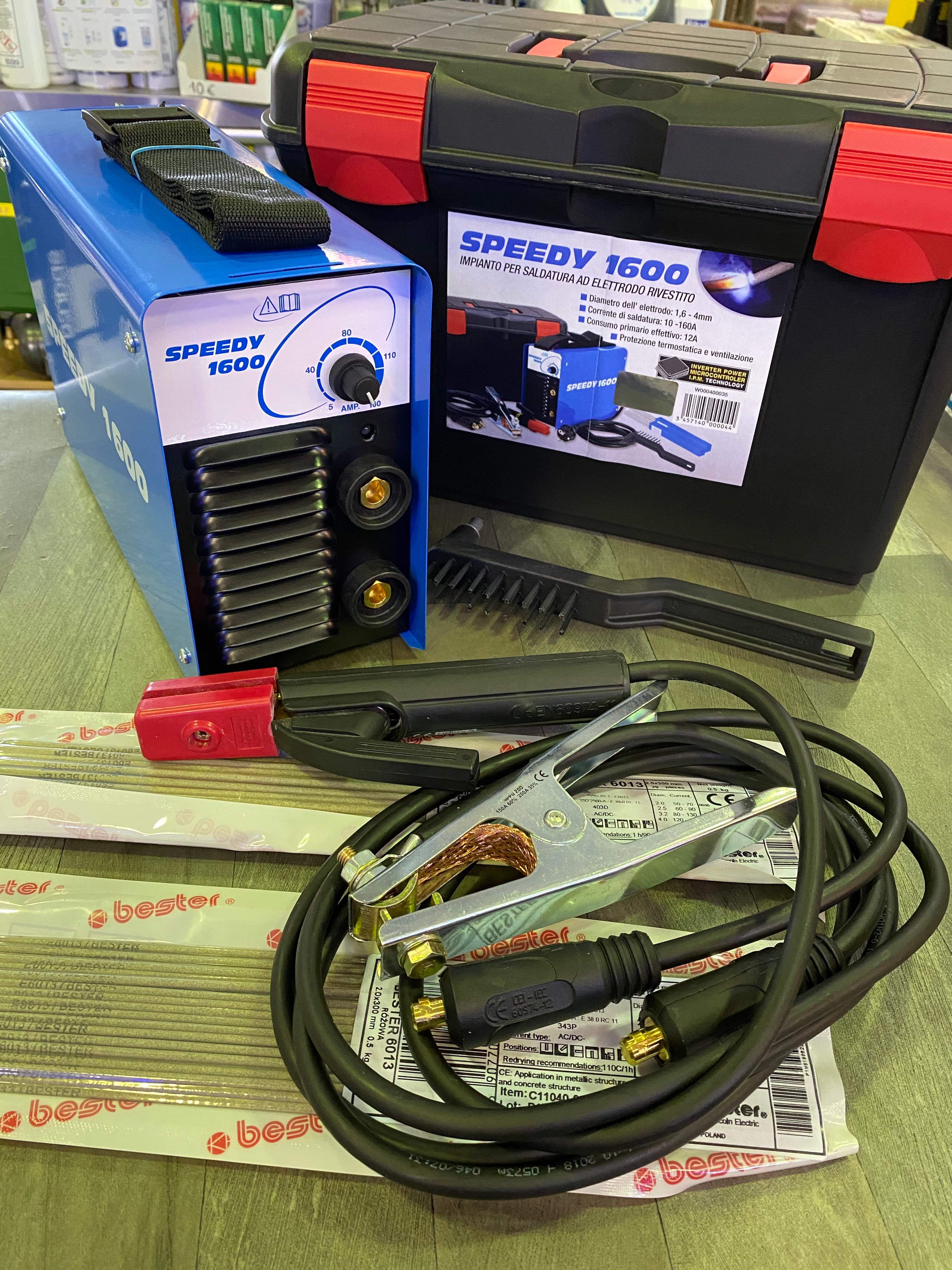 Saldatrice inverter 160A Saf-Fro SPEEDY 1600