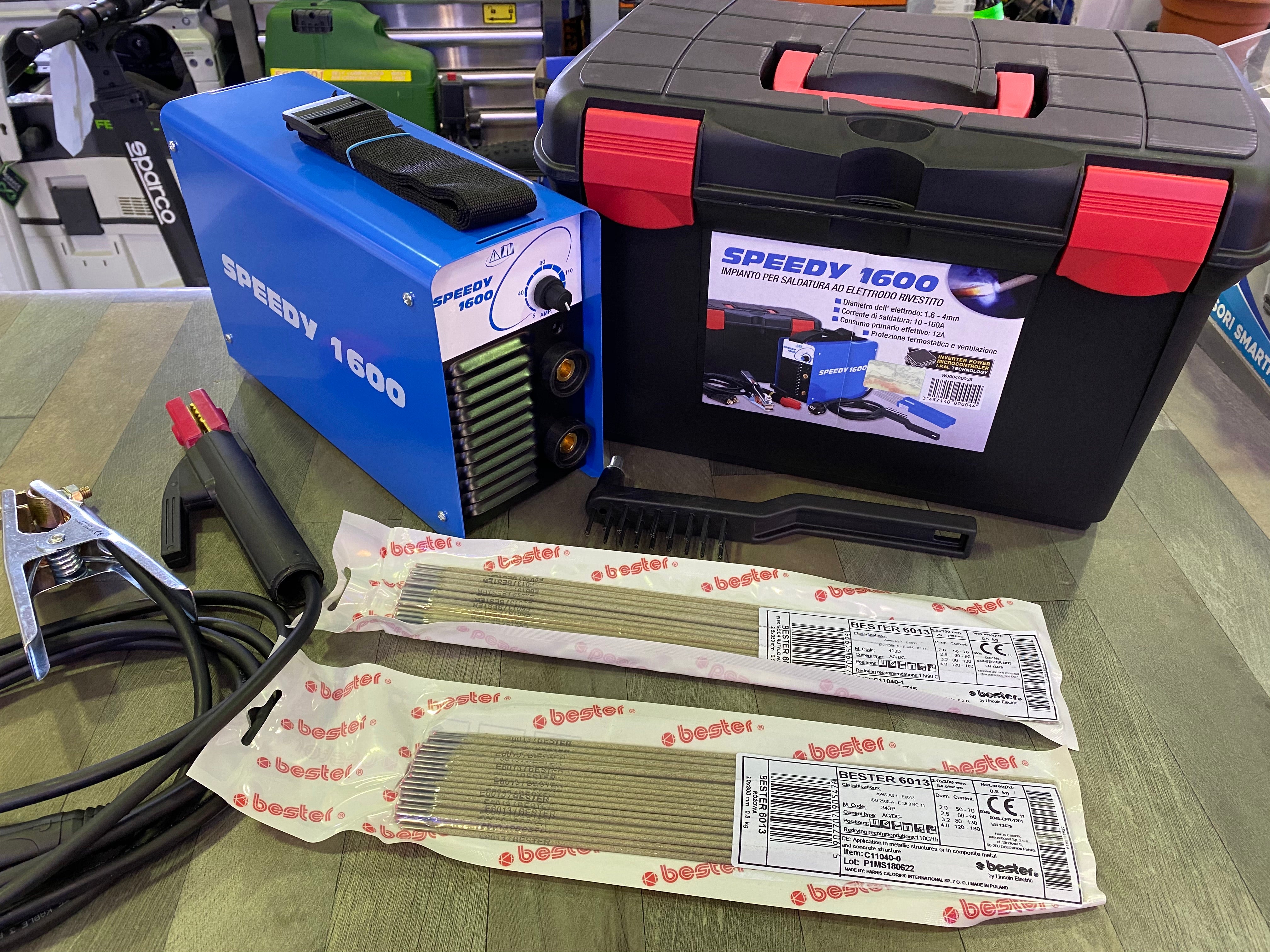 Saldatrice inverter 160A Saf-Fro SPEEDY 1600