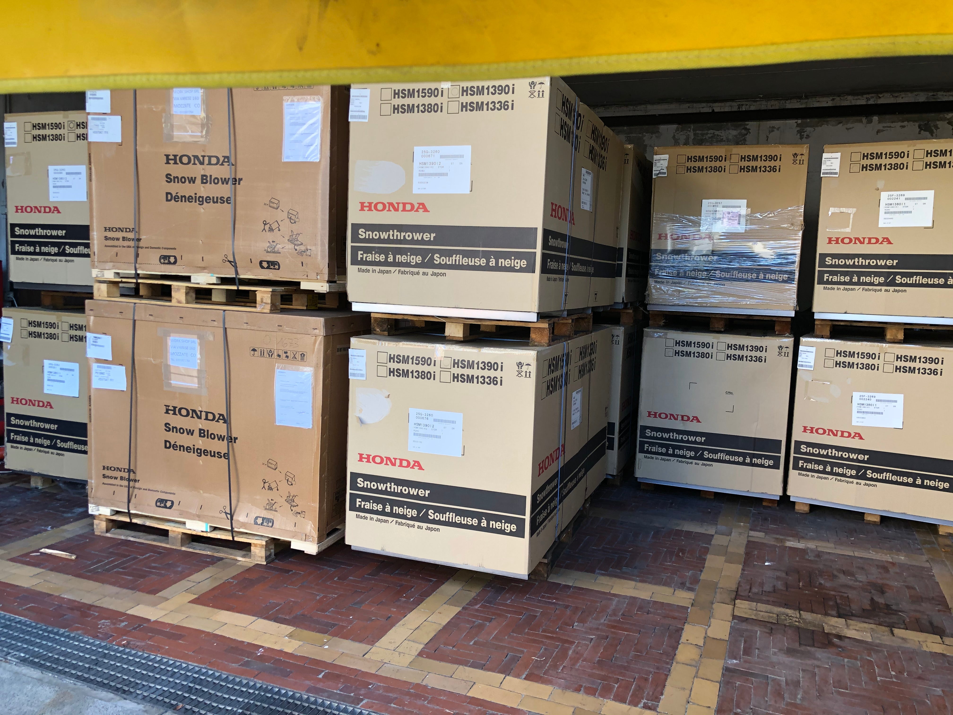 Spazzaneve Cingolato IBRIDO HONDA HSM 1390 i2 ET DR