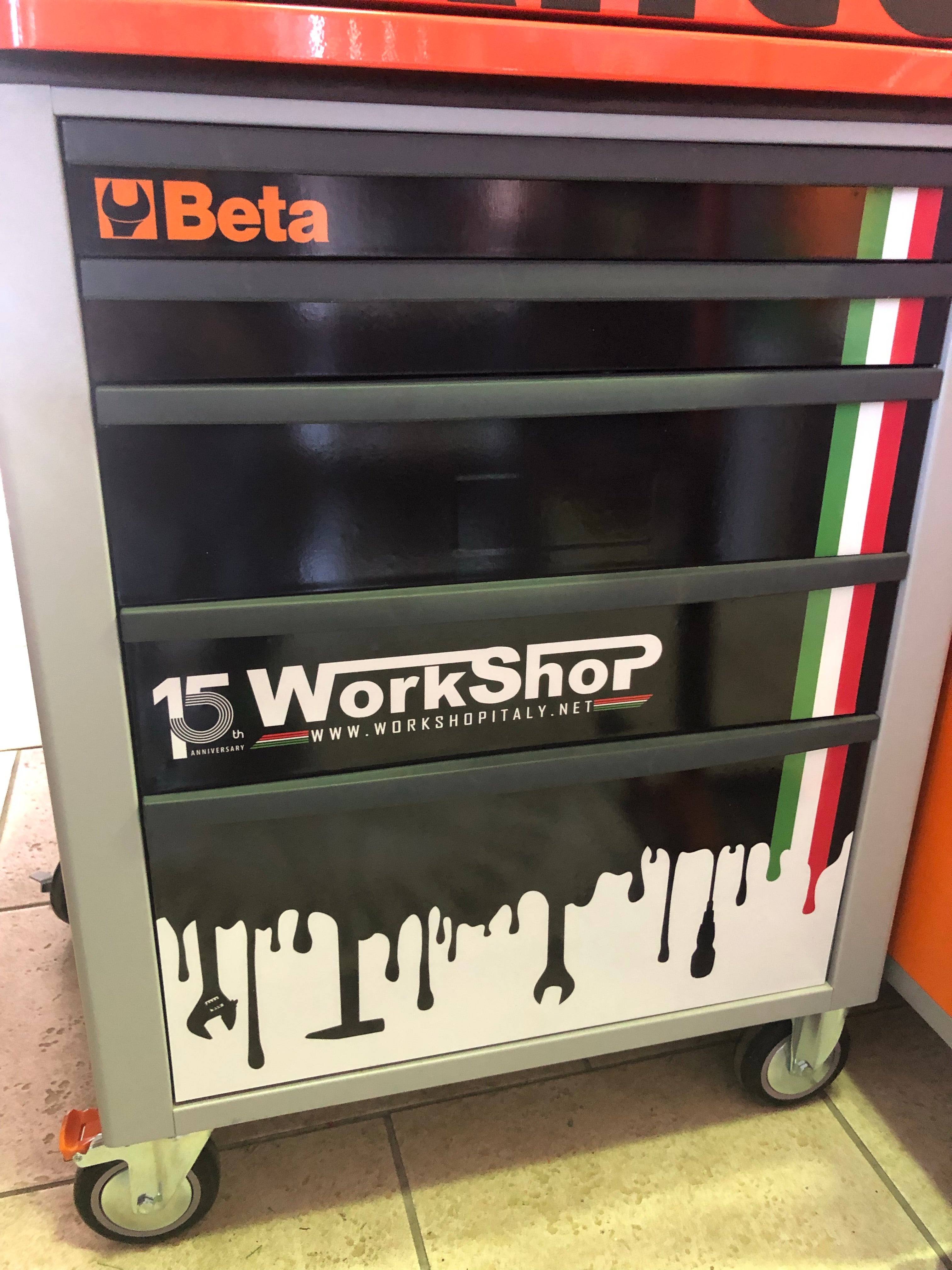 Cover magnetica Motorsport Workshopitaly per carrello C24S/5