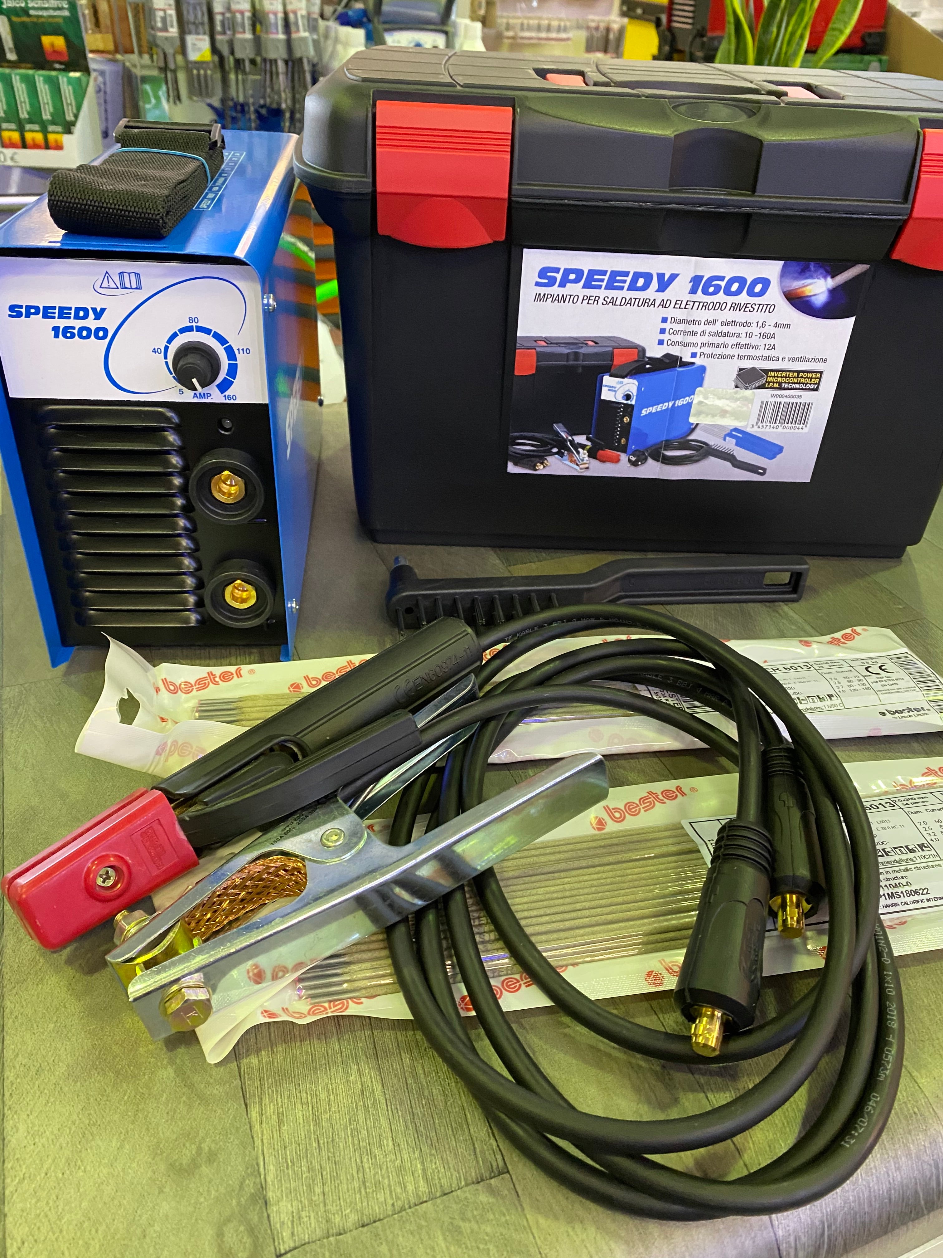 Saldatrice inverter 160A Saf-Fro SPEEDY 1600