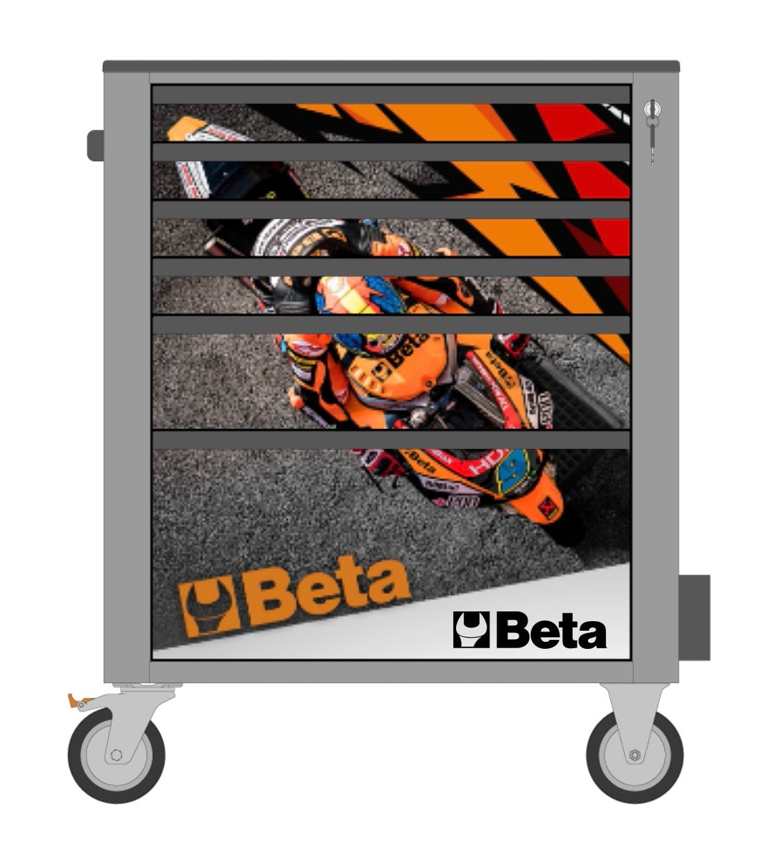 Cover magnetica Motorsport Workshopitaly per carrello C24S/6