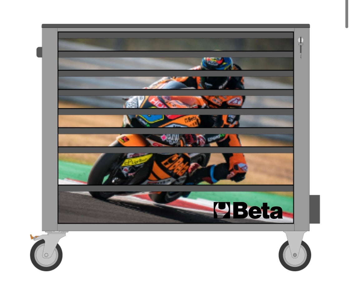 Cover magnetica Motorsport Workshopitaly per carrello C24SA/XL8