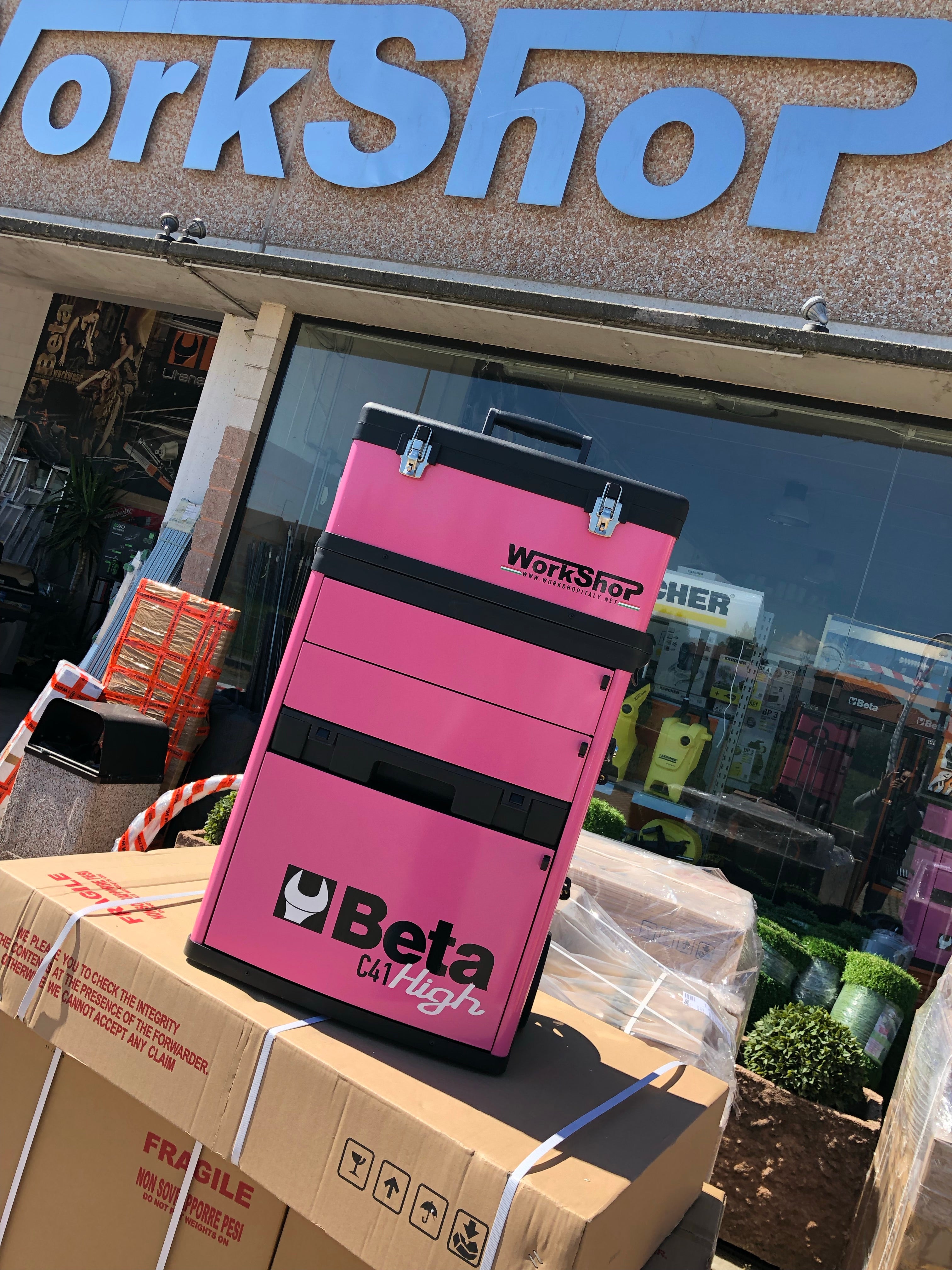 Trolley Beta C41H Rosa Pink