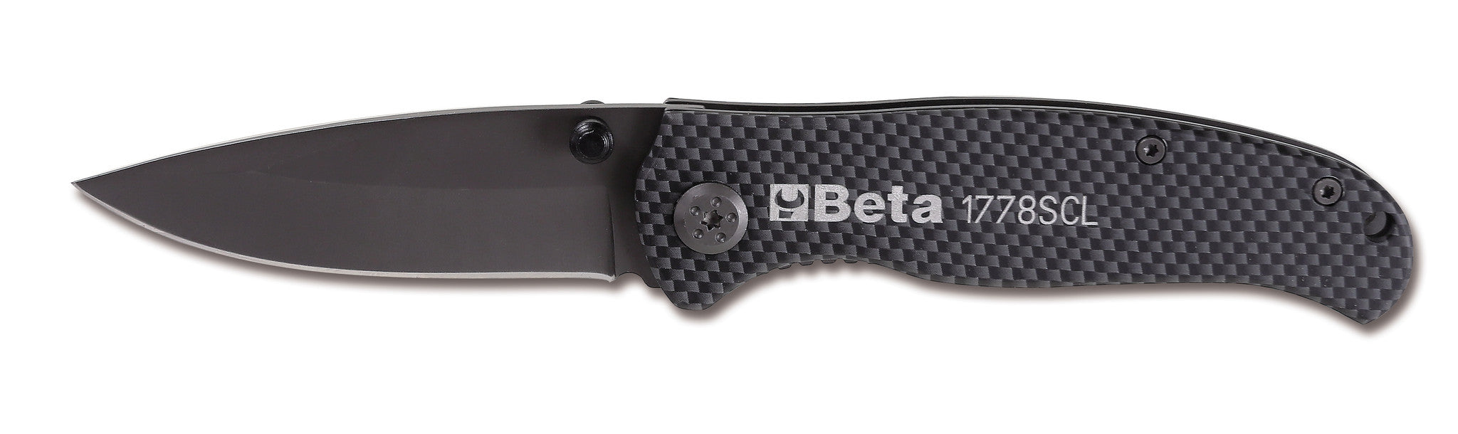 Coltello serramanico Beta Utensili 1778SCL Carbon Look