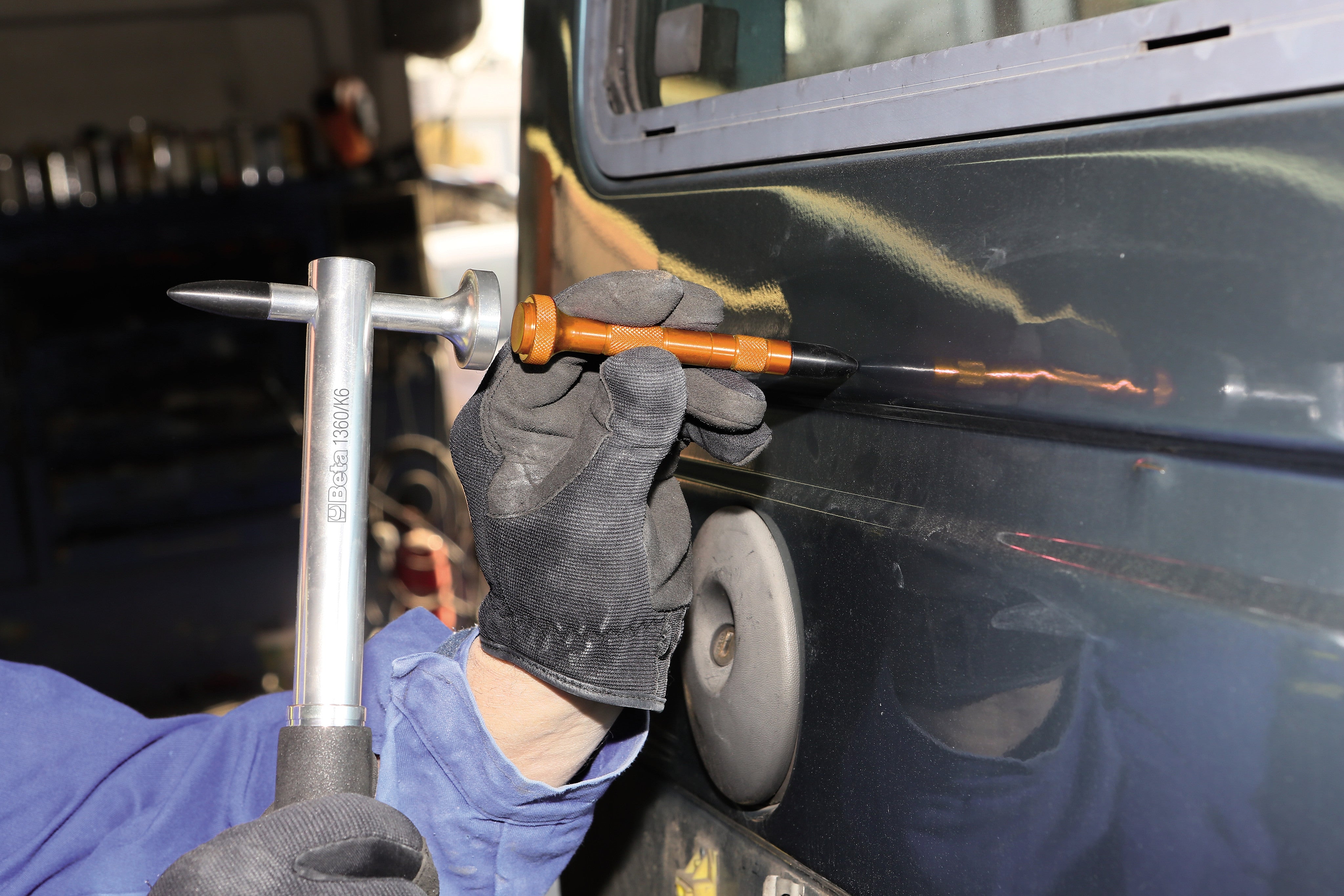 Martello carrozziere alluminio Beta 1360/K6