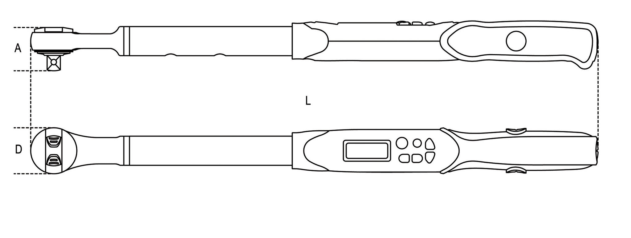 Chiave dinamometrica 599DGT/10X Digitale Beta