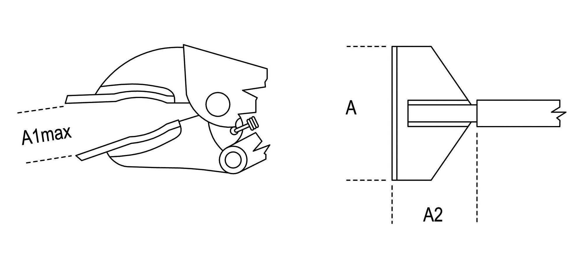 Pinza autobloccante Beta 1063