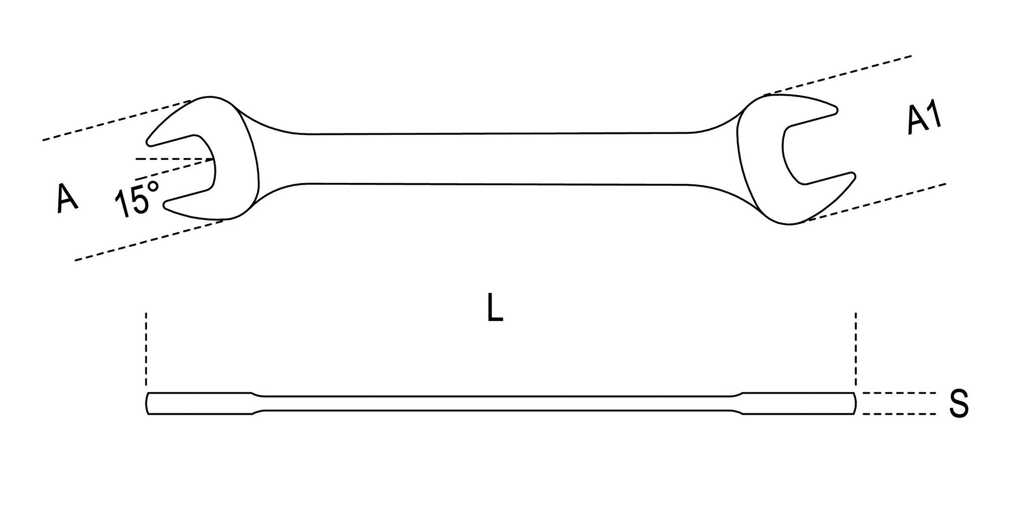 Chiavi forchetta doppie Beta 55