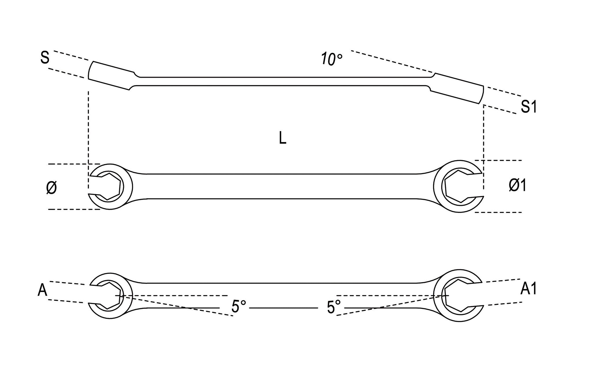 Chiavi per raccordi tubi Beta 94