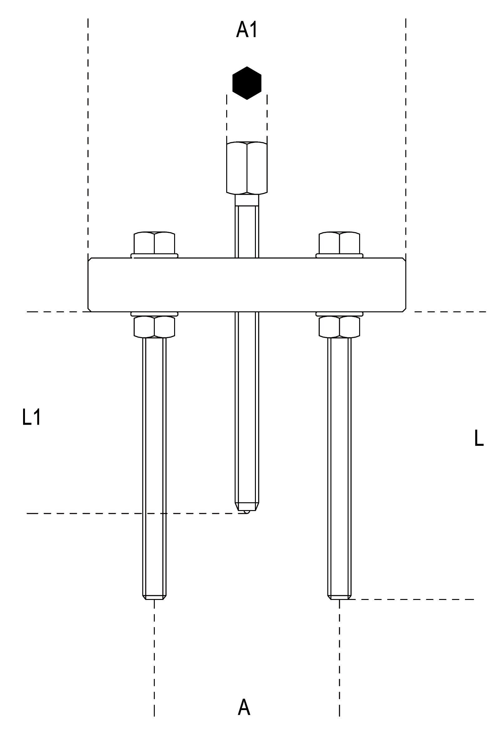 Tirante separatori Beta 1533
