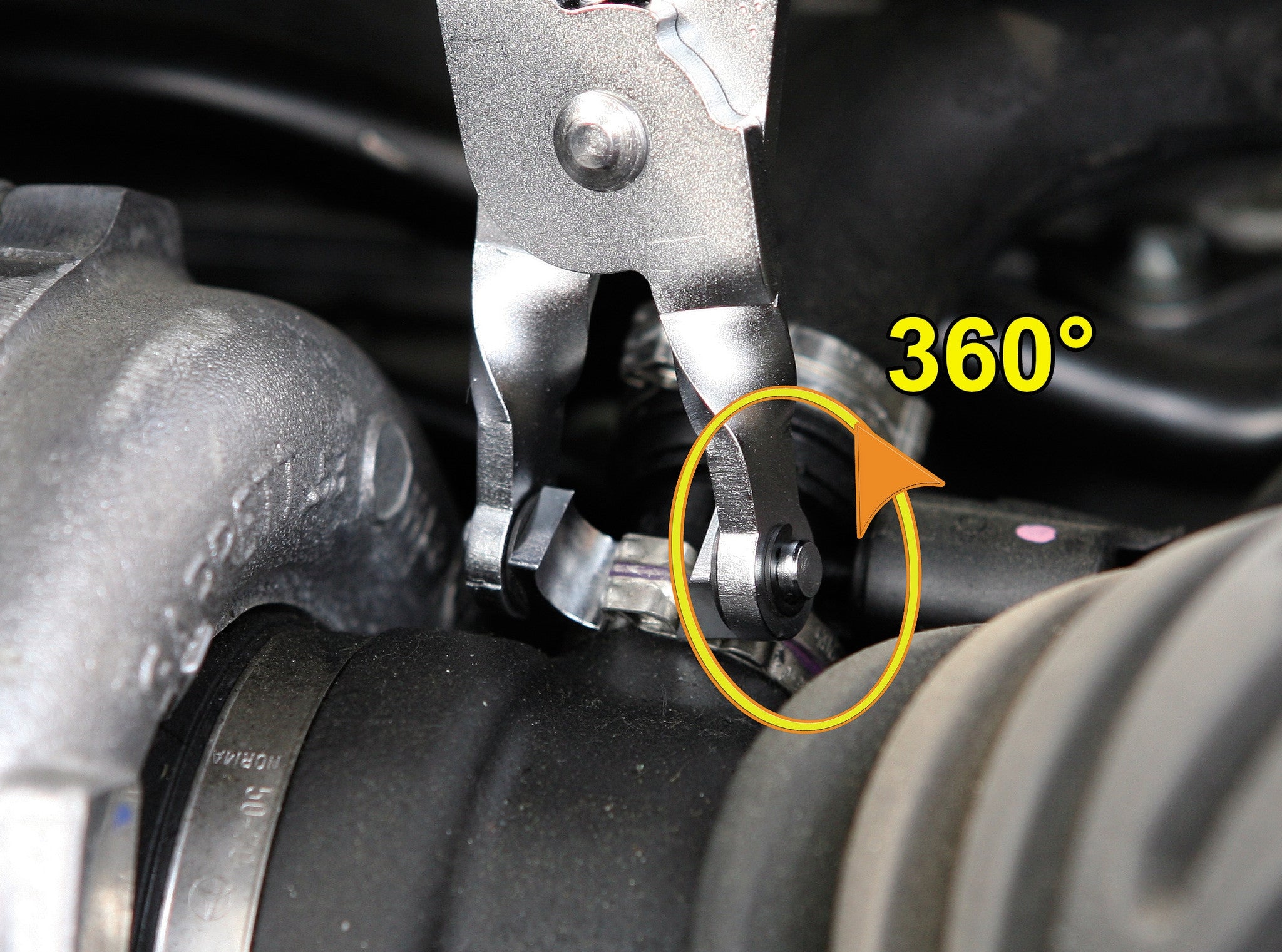 Pinza teste orientabili, fascette Clic® Beta 1472FC