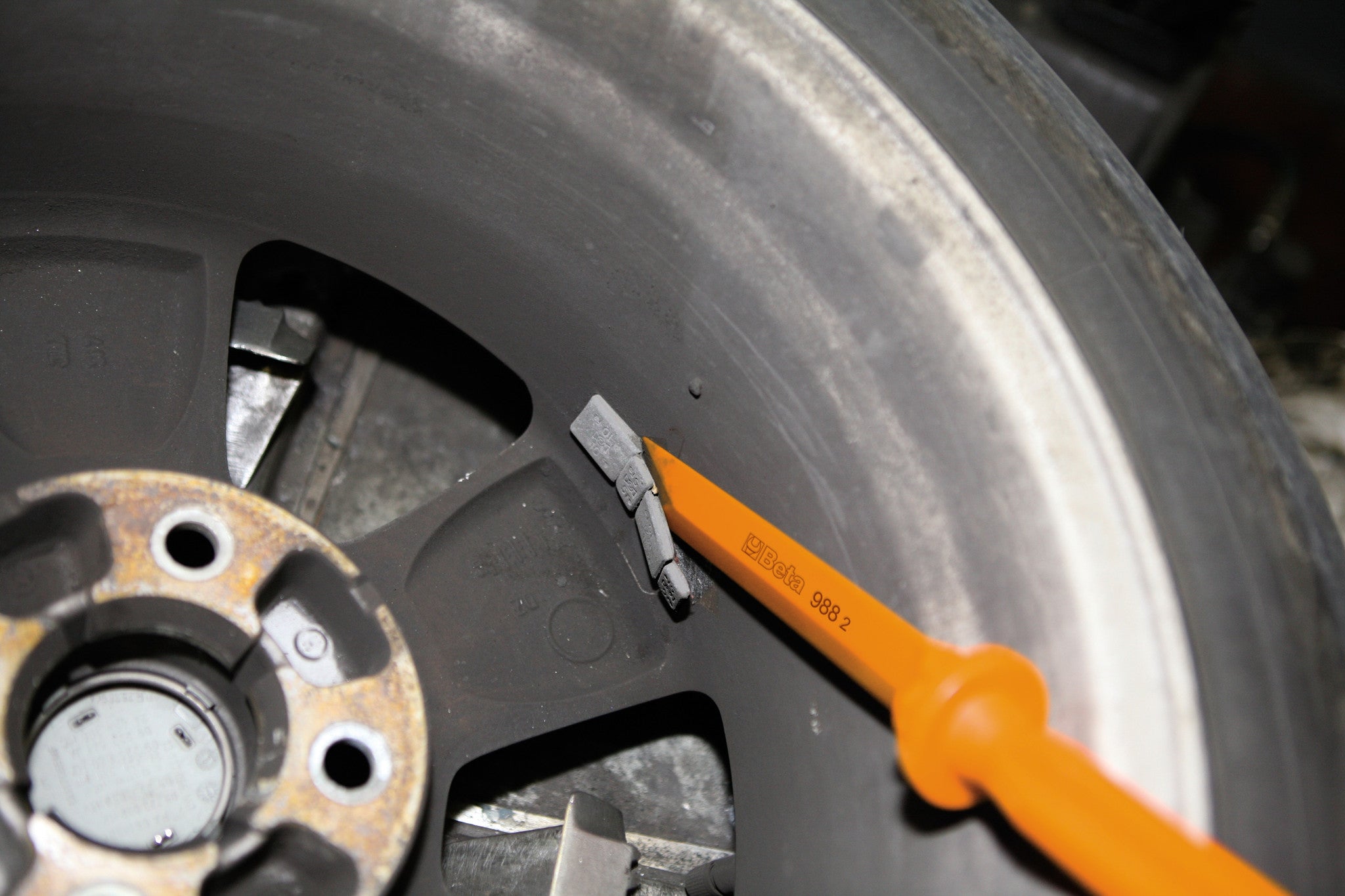 Serie di 4 scalpelli in plastica anti graffio Beta 988/K4