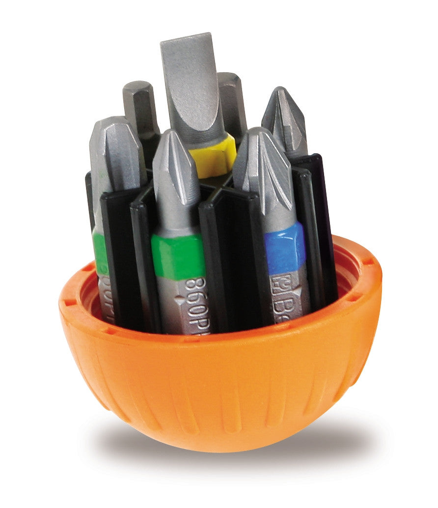 Giravite portainserti cricchetto reversibile impugnatura snodata 7 inserti Beta 855P