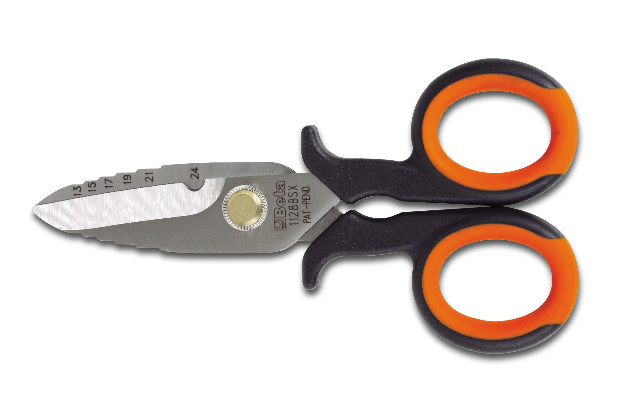 Forbici per elettricisti lame in acciaio inossidabile con microdentatura 1128BSX