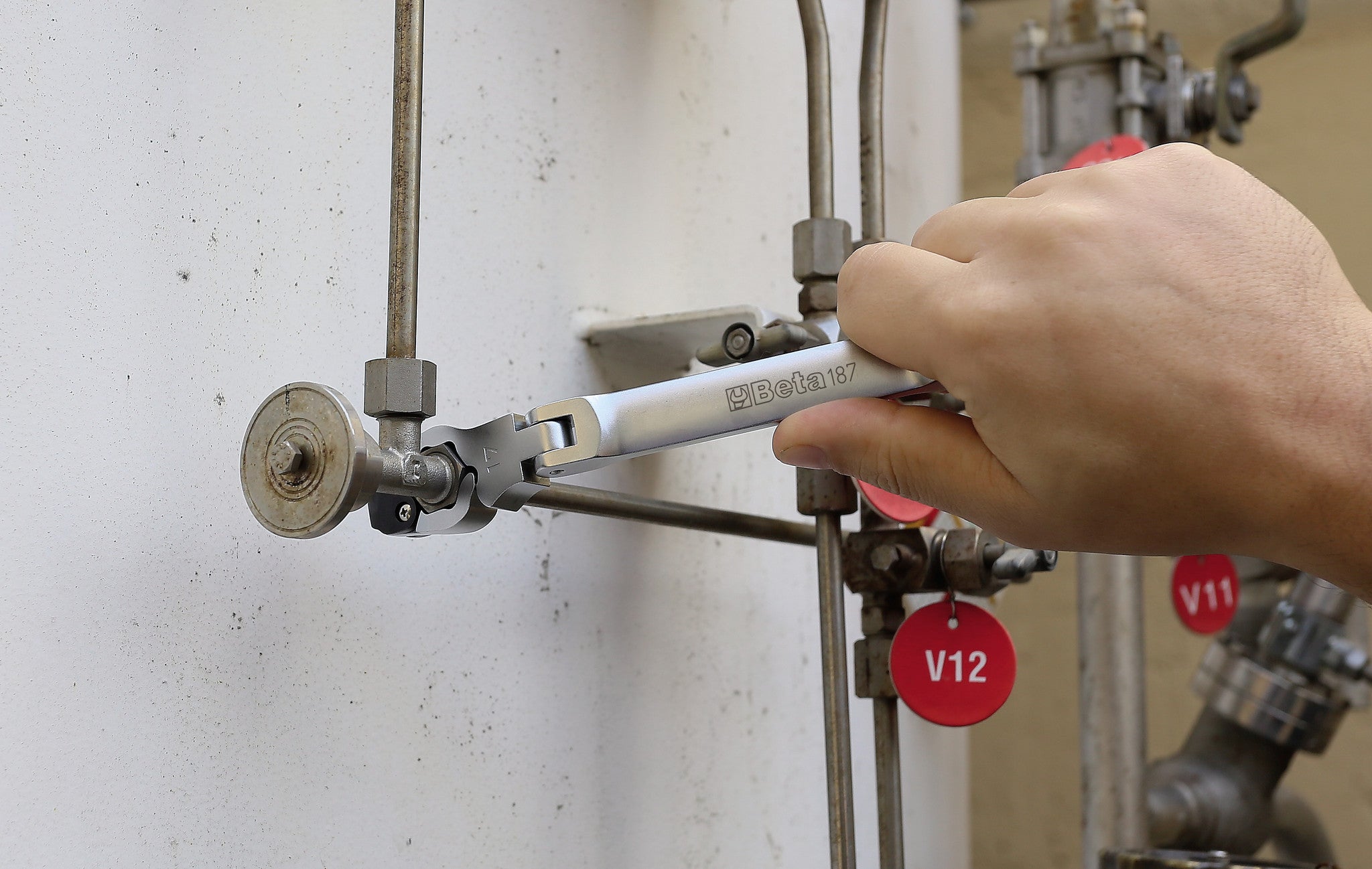 Serie di 5 chiavi apribili snodate Beta 187/B5