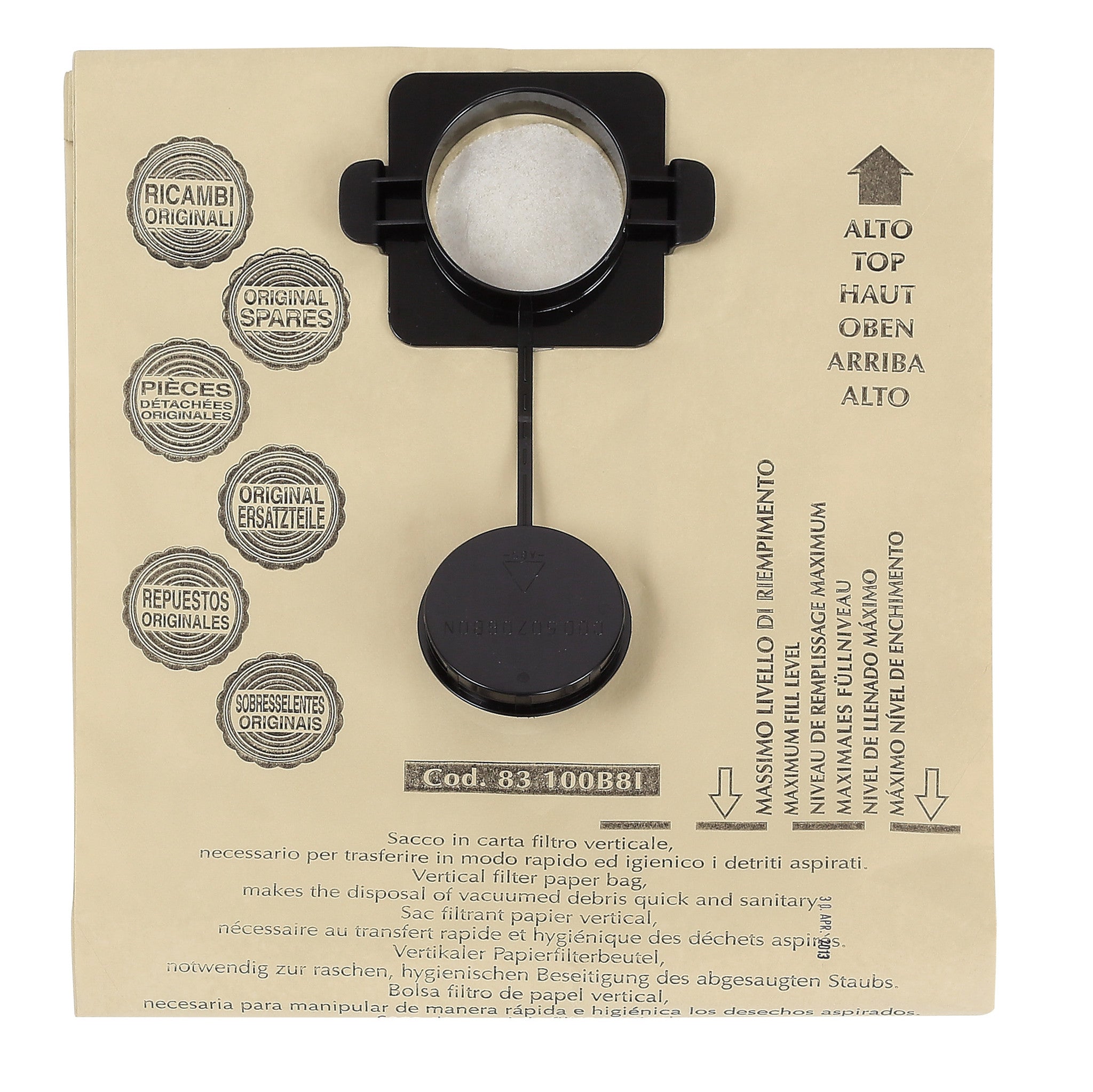 Aspiratore 35 litri per solidi e liquidi beta 1872