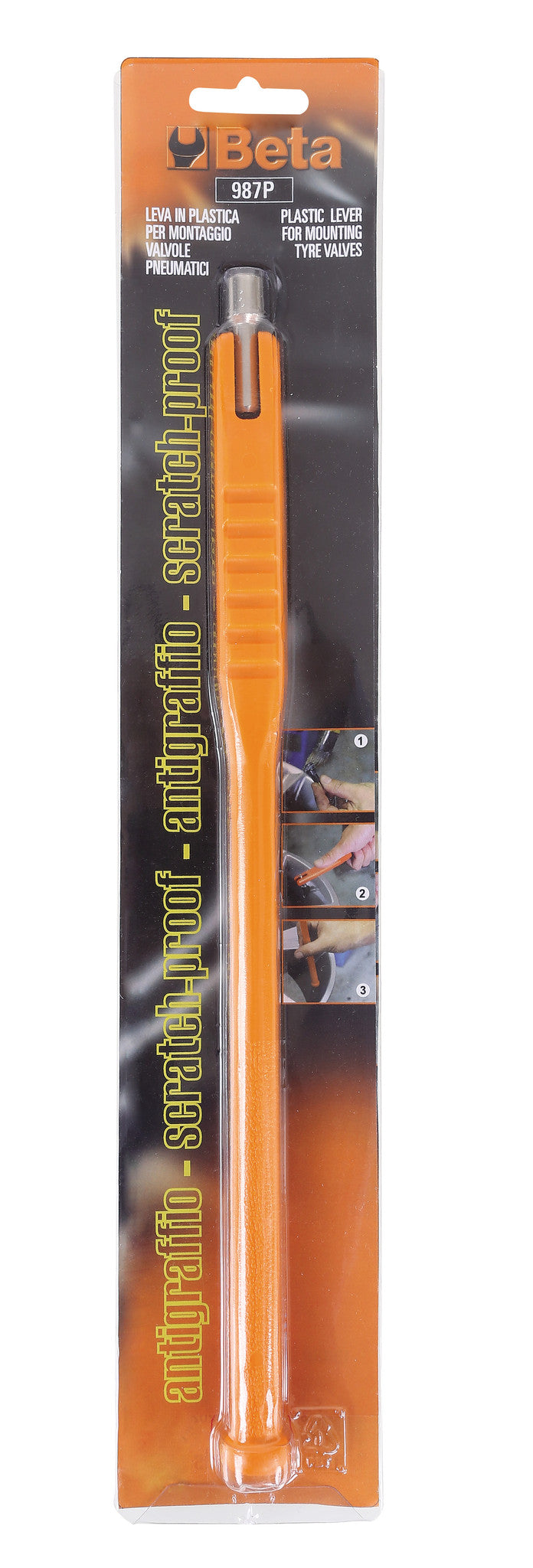 Leva per valvole pneumatici in materiale plastico Beta 987P