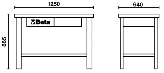Banco da Lavoro Beta C58M