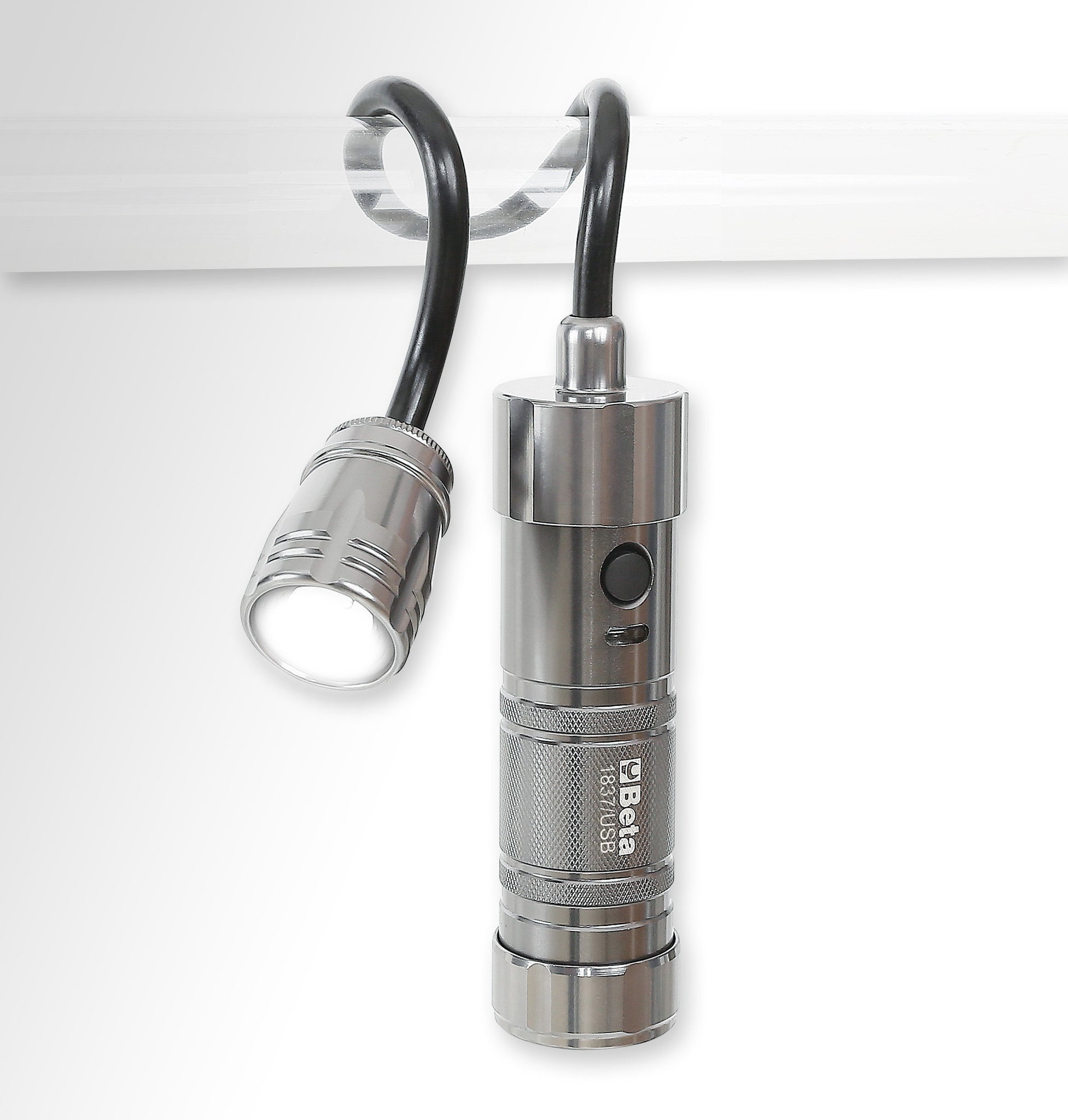 Lampada ricaricabile magnetica snodata Beta 1837/USB