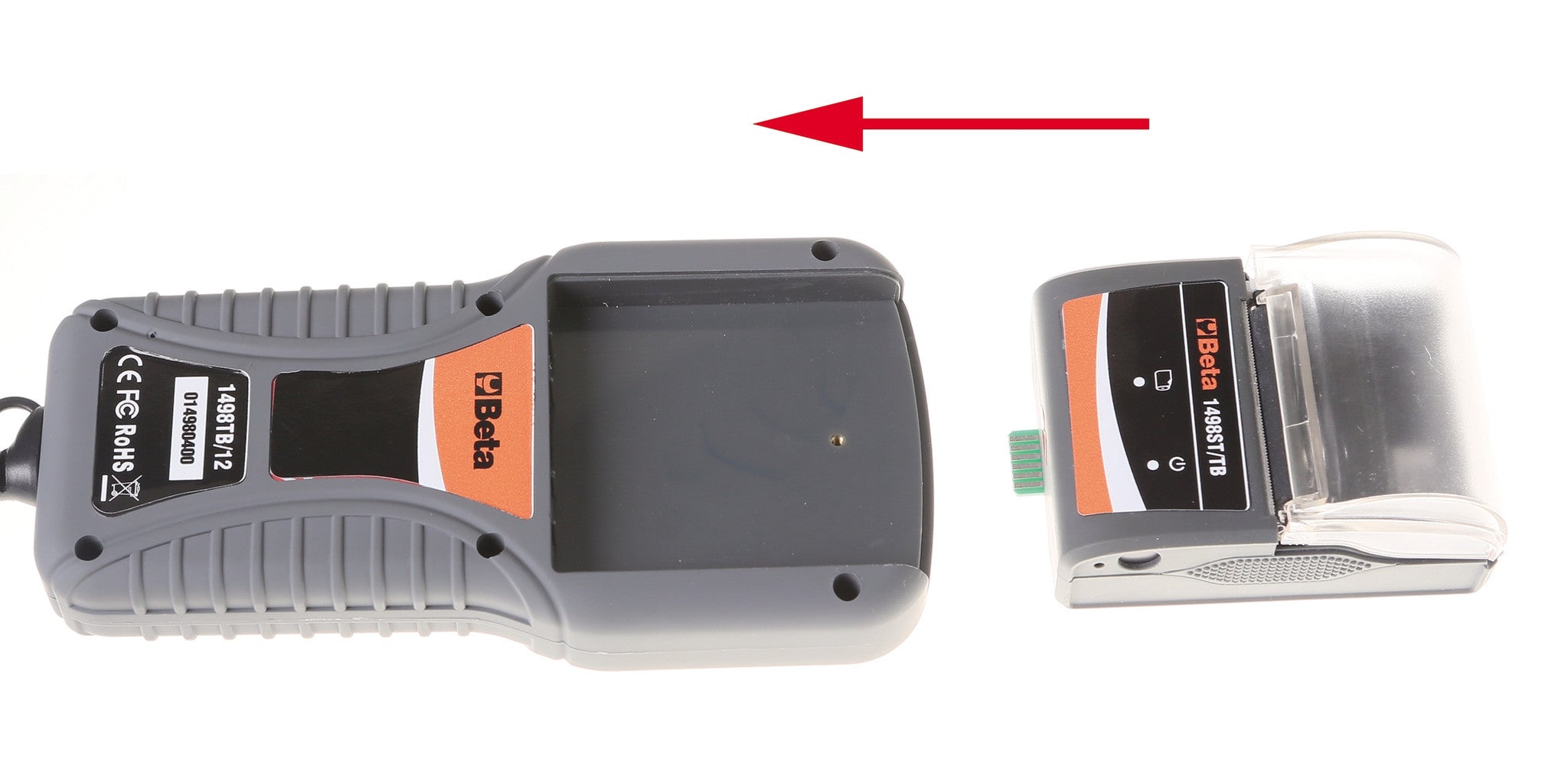 Tester digitale per batteria 12V Beta 1498TB/12 + Stampante 1498ST/TB