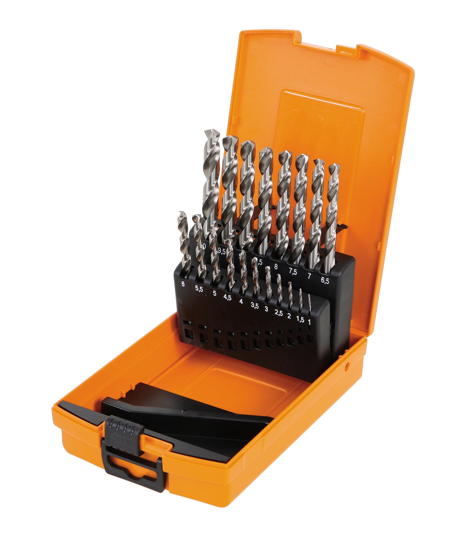 Set Punte in acciaio HSS, rettificate lucide beta 412/SP19P