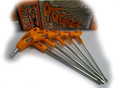 Set 5 chiavi Brugola Tee Inox Beta 96TINOX/S5