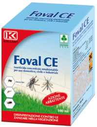 Insetticida antizanzare "foval ce" ml.100 Kollant