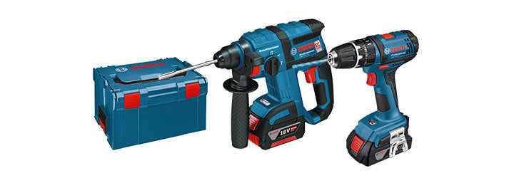 Martello perforatore Gbh18 + Avvitatore GSB 18-2-LI Bosch Professional