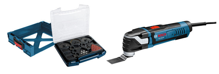 Utensile multifunzione Bosch GOP300SCE + 36 accessori Bosch Professional