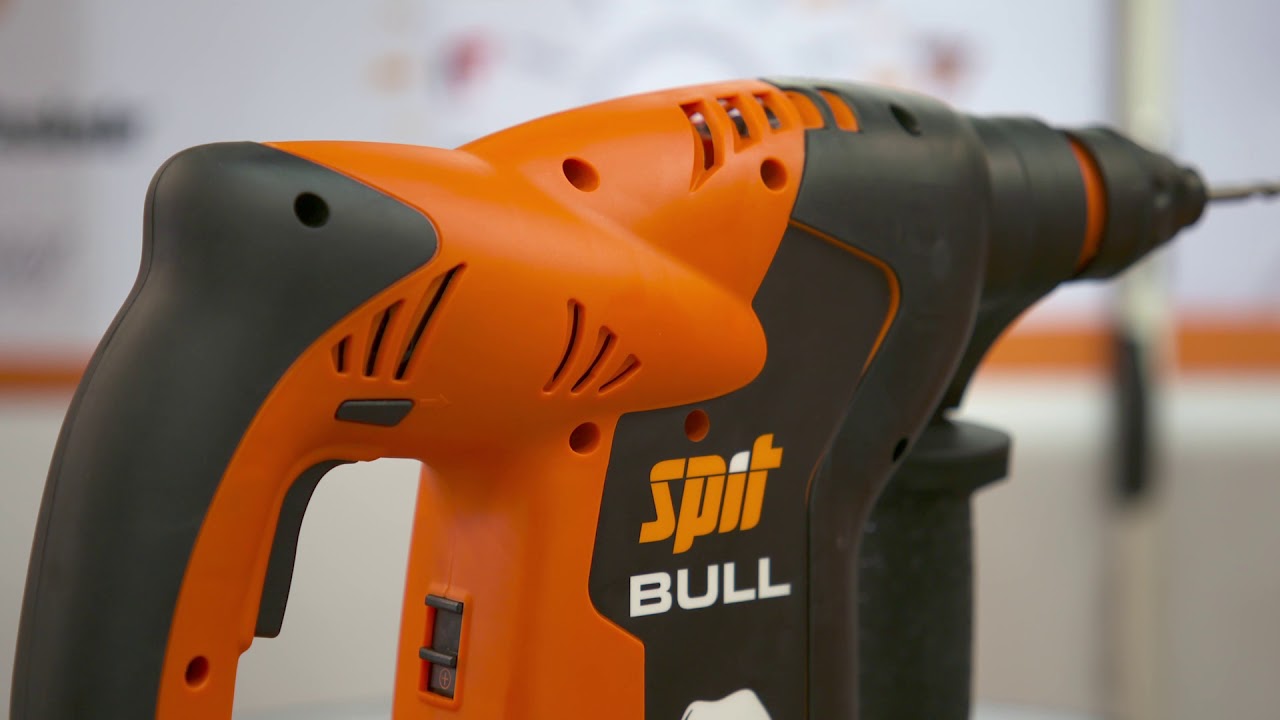 Tassellatore ancorante a batteria SPITBULL Spit 36v 6,2Ah + ACCESSORI