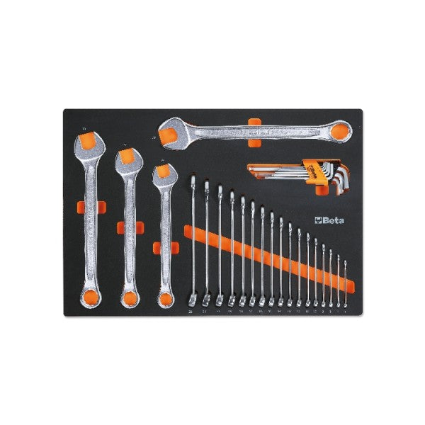 Modulo termoformato morbido chiavi combinate Beta MM11