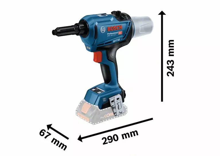 Rivettatrice a batteria GRG 18V-16 C Bosch Professional corpo macchina