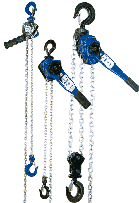 Paranchi a leva Bravo Tractel da 250kg a 9ton