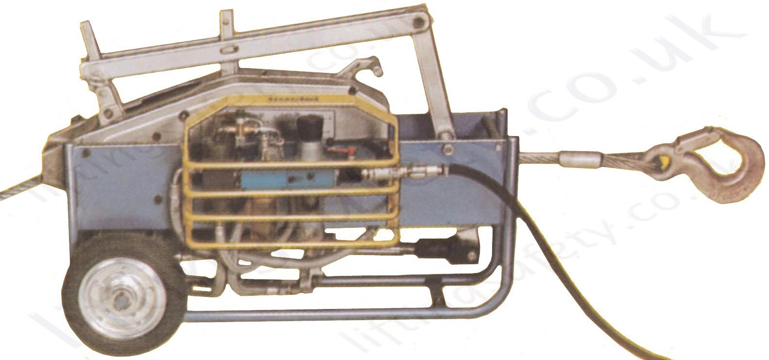 Argano Pneumatico Tirfor TU 32A Tractel