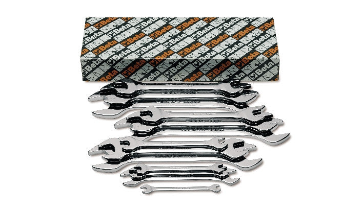 Set 8 chiavi a forchetta doppie Beta 55MP/S8