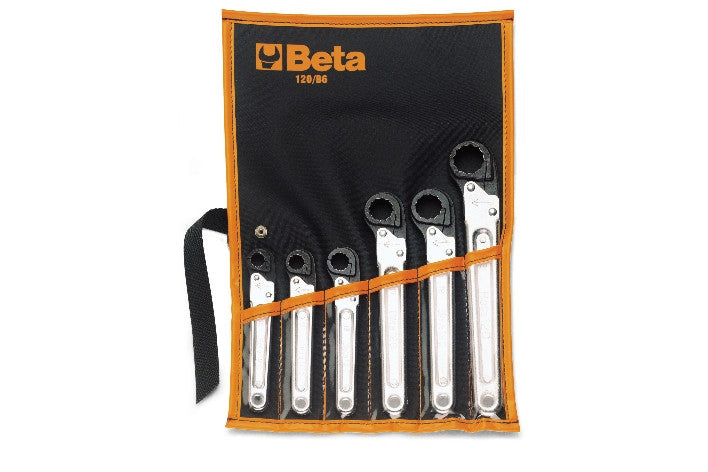 Set chiavi poligonali aperte cricco Beta 120/B6