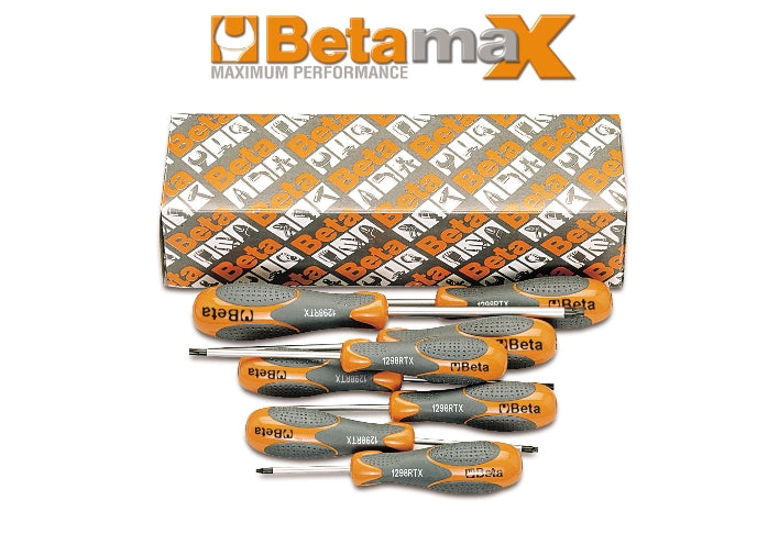 Set 8 giraviti TAMPER RESISTANT TORX BetaMax 1298RTX/S8