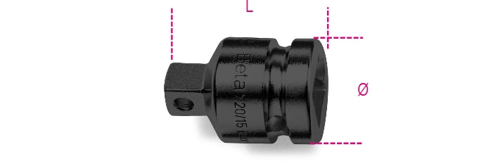 Riduzione Beta 728/15 3/4" F 1/2" M Rinforzata