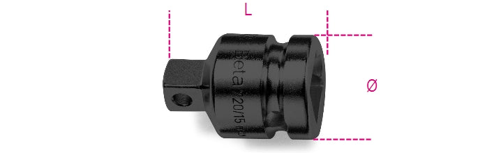 Riduzione Beta 729/15 1" F 3/4" M Rinforzata